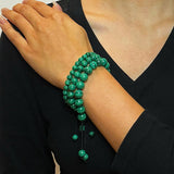 Bracelet Malachite Vert – Protection et Transformation - Biloria