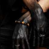 Bracelet Mauvais Œil et Œil de Tigre pour Homme – Protection et Style - Biloria