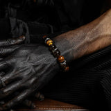 Bracelet Mauvais Œil et Œil de Tigre pour Homme – Protection et Style - Biloria
