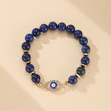 Bracelet Mauvais Œil Lapis Lazuli – Protection et Sérénité - Biloria