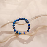 Bracelet Mauvais Œil Lapis Lazuli – Protection et Sérénité - Biloria