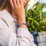 Bracelet Mauvais Œil Lapis Lazuli – Protection et Sérénité - Biloria