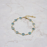 Bracelet Mauvais Œil Protecteur – Porte-Bonheur Luna Guard - Biloria