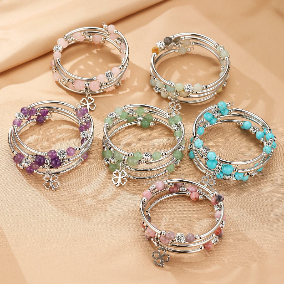 Bracelet Multi-Pierres Naturelles Chance Radieuse - Biloria