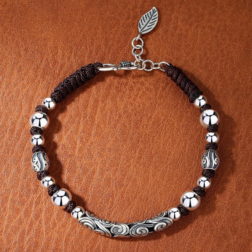Bracelet Nuage de Bonheur Argent 925 pour Homme - Biloria