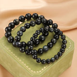 Bracelet Obsidienne Arc-en-Ciel Protection et Introspection - Biloria