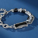 Bracelet Obsidienne et Perle pour Homme – Protection et Style - Biloria
