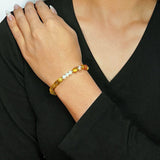 Bracelet Œil de Tigre et Perles fait main – Protection et élégance - Biloria