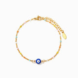 Bracelet Œil Protecteur Argent 925 – Confiance Intérieure - Biloria