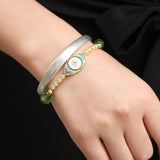 Bracelet Péridot Mauvais Œil pour attirer l'Abondance - Biloria