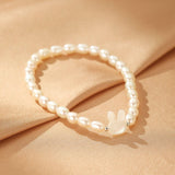 Bracelet Perle Lapin Argent S925 – Douceur et Complicité - Biloria