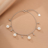 Bracelet Perles Naturelles Argent 925 – Danse Lumineuse - Biloria