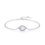 Bracelet Pierre de Lune Argent 925 – Bijou Féminin pour l'Intuition - Biloria