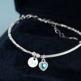 Bracelet Pierre de Lune Argent 925 - Cadeau Féminin - Biloria