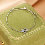 Bracelet Pierre de Lune Argent Arbre de Vie 22 cm - Biloria