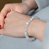 Bracelet Pierre de Lune Blanche – Féminité et Harmonie - Biloria