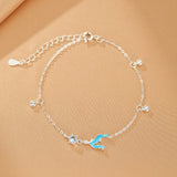 Bracelet Pierre de Lune Sirène Lunaire Argent S925 - Biloria