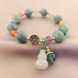 Bracelet Pierre Naturelle Jade et Agate – Bien-être Tendance Bureau - Biloria