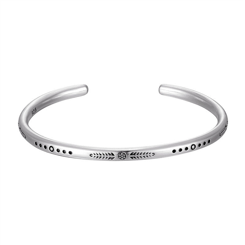 Bracelet Tibétain Trio : Symbole de Résilience et Pierre de Lave - Biloria