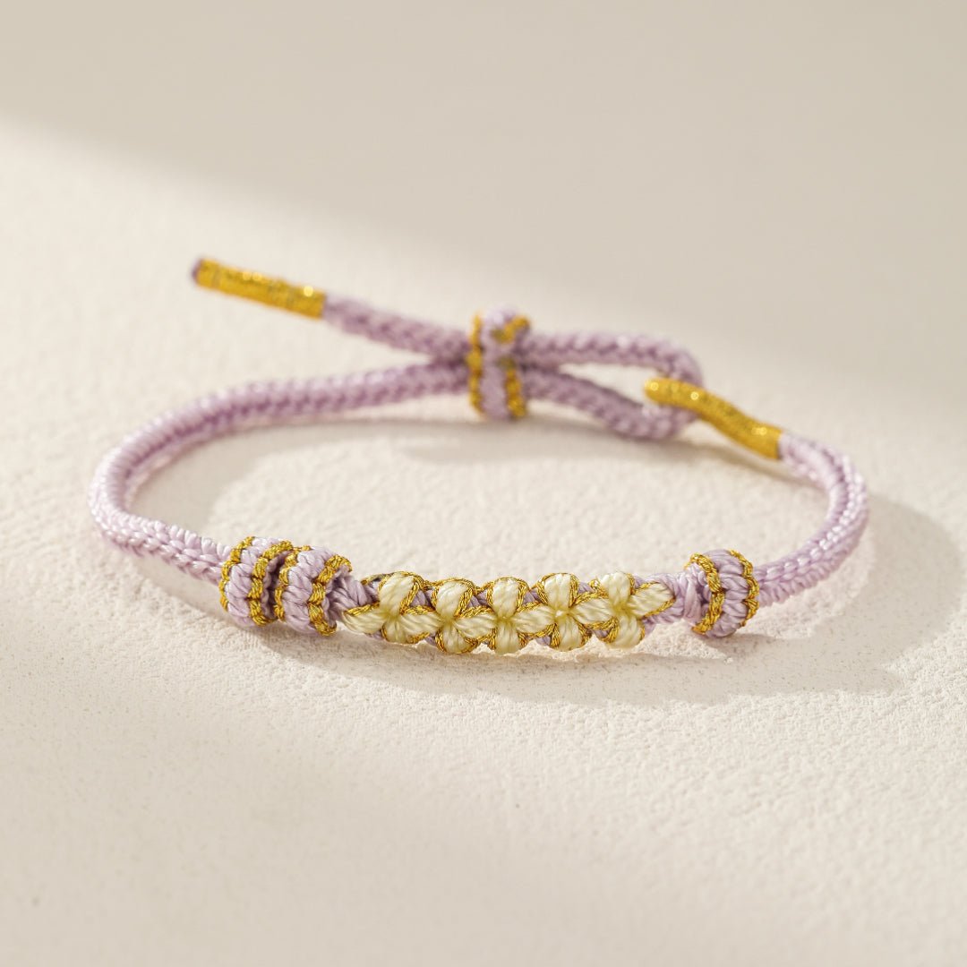Bracelet Tressé Enfant Fils de Couleur - Bijou Ajustable - Biloria
