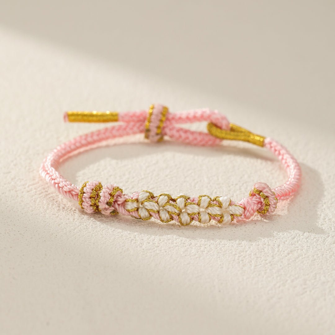 Bracelet Tressé Enfant Fils de Couleur - Bijou Ajustable - Biloria