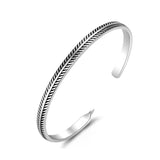 Bracelet Tresse Tibétain Lapis Lazuli Plume Argent - Biloria