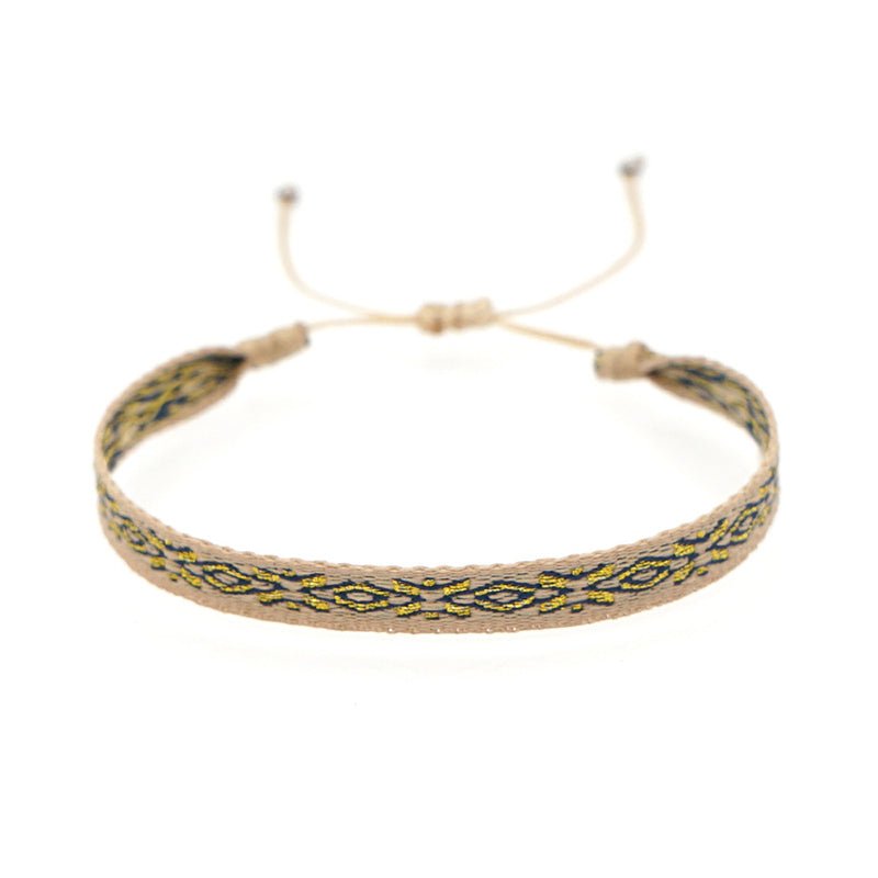 Bracelet Trio Tibétain Confiance Pierre de Lave - Biloria