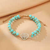 Bracelet Turquoise Arbre de Vie – Océan de Vie - Biloria
