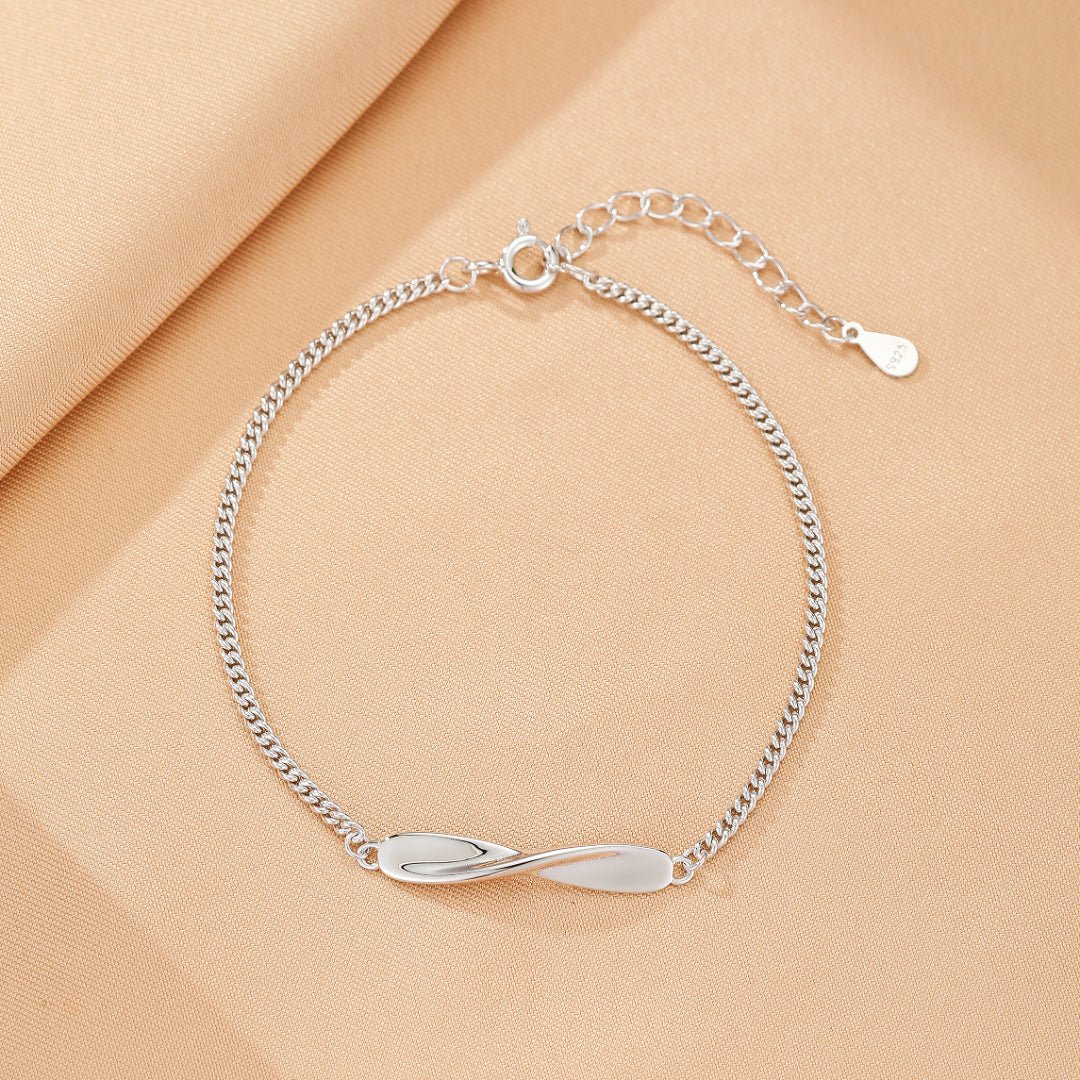 Bracelets Couple Torsadés Argent 925 - Bijoux Harmonie - Biloria