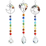 Capteur de Soleil Arbre de Vie 7 Chakras pour Harmonie Intérieure - Biloria