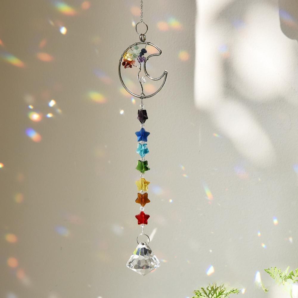 Capteur de Soleil Arbre de Vie 7 Chakras pour Harmonie Intérieure - Biloria