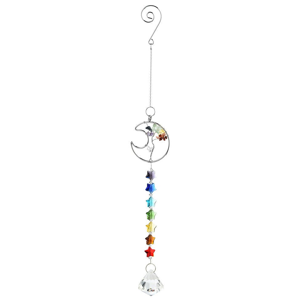 Capteur de Soleil Arbre de Vie 7 Chakras pour Harmonie Intérieure - Biloria