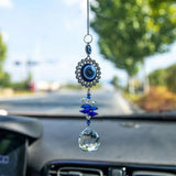 Capteur de Soleil Mauvais Œil Protection Quartz Clair Cristal K9 - Biloria