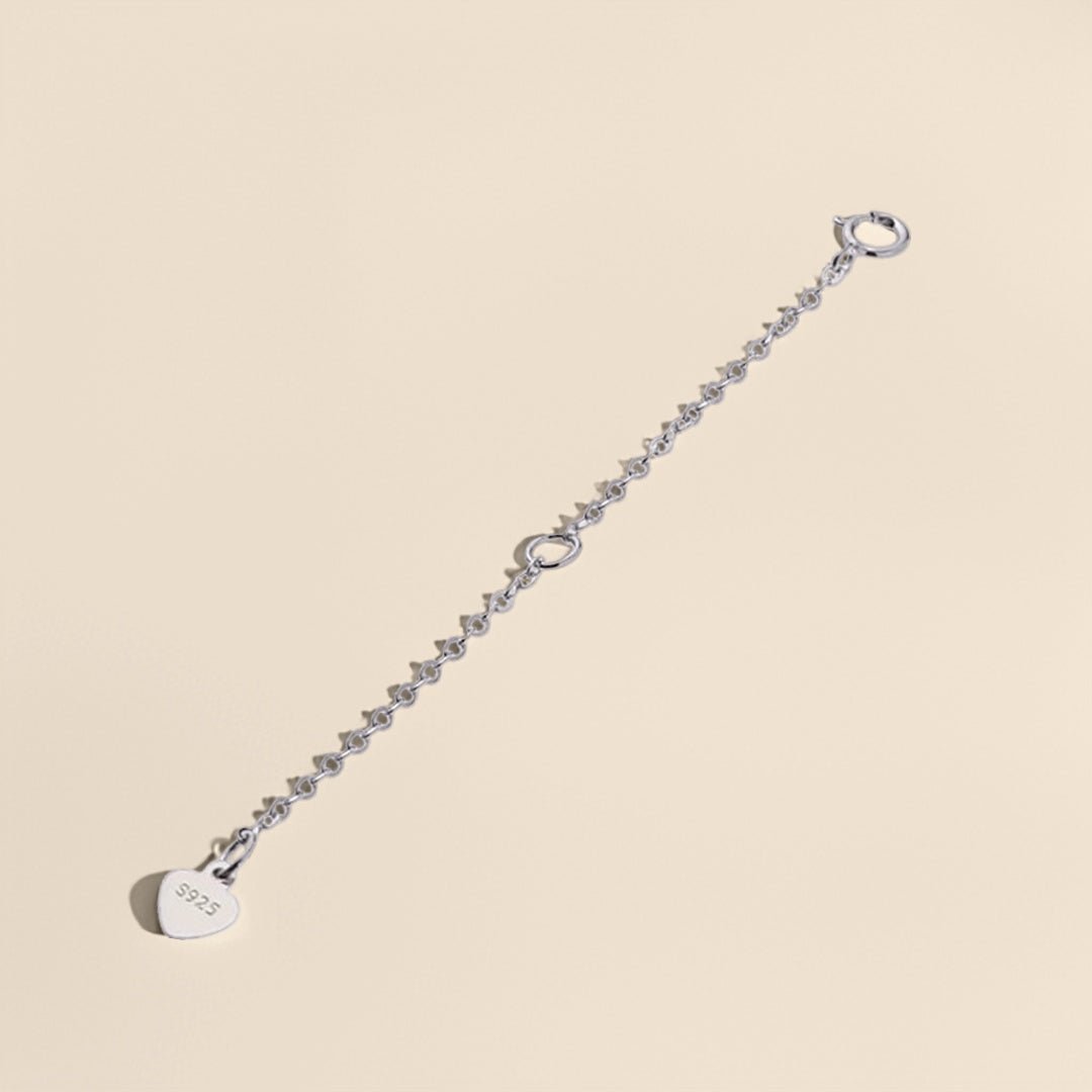 Chaînette d'Extension en Argent – 6 ou 8 cm - Biloria
