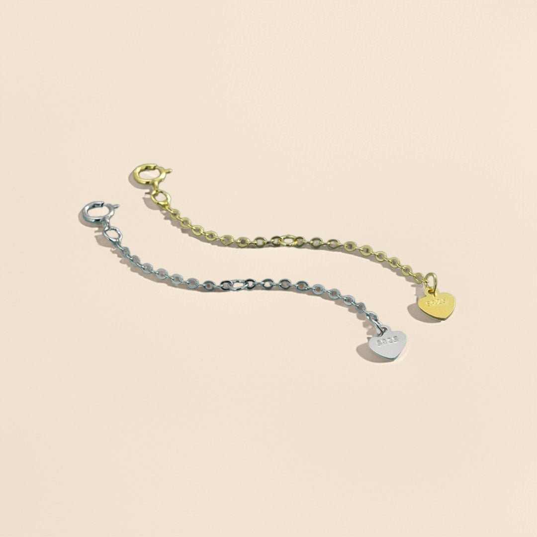Chaînette d'Extension en Argent – 6 ou 8 cm - Biloria