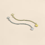 Chaînette d'Extension en Argent – 6 ou 8 cm - Biloria