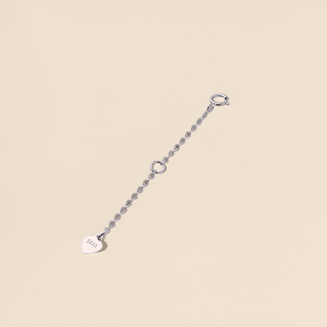 Chaînette d'Extension en Argent – 6 ou 8 cm - Biloria