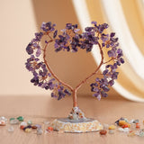 Cœur Arbre de Vie en Pierres Naturelles – Harmonie et Amour - Biloria