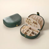 Coffret à Bijoux en Cuir Nomade – Rangement Velours pour Voyage - Biloria