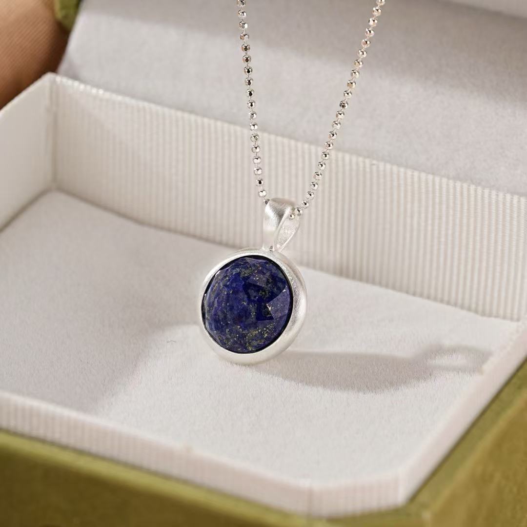 Collier Amazonite ou Lapis-Lazuli : Sérénité et Sagesse - Biloria