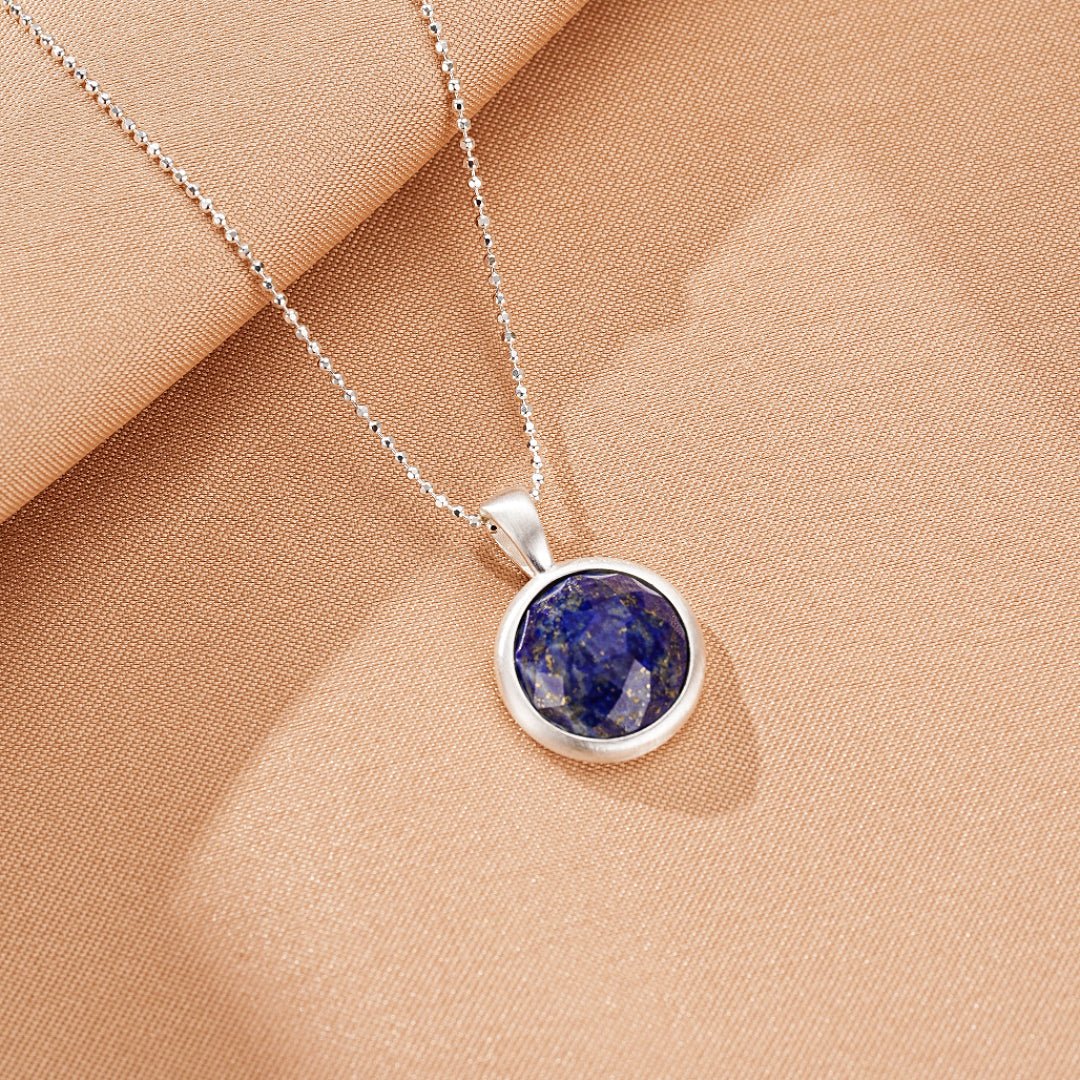 Collier Amazonite ou Lapis-Lazuli : Sérénité et Sagesse - Biloria