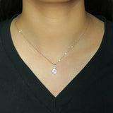 Collier Améthyste Violette Argent 925 – Bijou Apaisant - Biloria