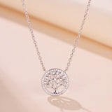 Collier Arbre de Vie Argent 925 avec Zircon - Biloria