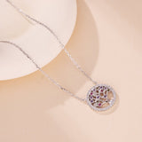 Collier Arbre de Vie Argent 925 avec Zircon - Biloria