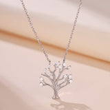Collier Arbre de Vie Argent 925 avec Zircon - Bijou Harmonie - Biloria