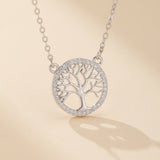 Collier Arbre de Vie Argent 925 – Bijou Racines de Sagesse - Biloria