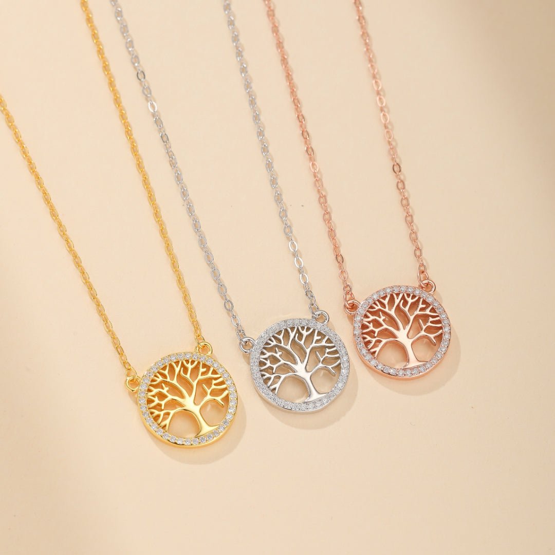 Collier Arbre de Vie Argent 925 – Bijou Racines de Sagesse - Biloria