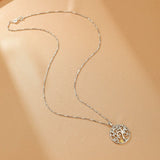 Collier Arbre de Vie Argent 925 – Symbole de Croissance et d'Affection - Biloria