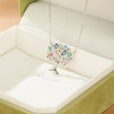 Collier Arbre de Vie Mauvais Œil Argent 925 Protection - Biloria