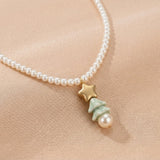Collier Arbre de Vie Perles 5 et 10 mm pour Enfant et Maman - Biloria